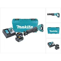 Makita Sabelzaag, DJR 186 RTK Accu Reciprozaag 18 V + 2x Accu 5.0 Ah + Lader + Koffer