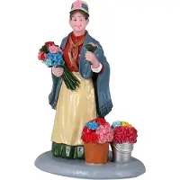 Lemax Flower Seller Caddington Village Collection 2024