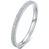 LGT JWLS Dames ring LGT Jewels Stardust Edelstaal Zilverkleurig-17mm