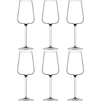 Etoile Blanc Wijnglazen - Set van 6 - 0,55L - Luxe en Tijdloos Design