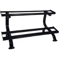 Tunturi Dumbbell rek - Halterrek - Dumbbell opbergrek - 2 laags