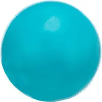 Trixie natuurrubber bal zonder geluid blauw