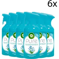 Air Wick Freshmatic Automatische Spray Luchtverfrisser - Pure Lentedauw - Navulling 250ml x6