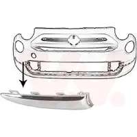 VAN WEZEL 1614582 Plaat, bumper