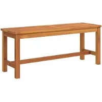 vidaXL Tuinbank 110x35x45 cm massief acaciahout