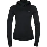 Odlo Ondershirt Women Bl Top Facemask L/S Active Warm Eco Black-M