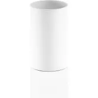 DECOR WALTHER Prullenbak voor afvalzakken Stone 6 L Mat Wit