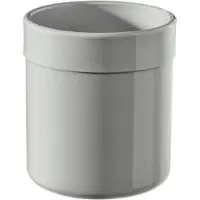 Hewi beker met vlakke bodem nylon rotsgrijs