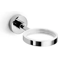 Linea Beta houder muur voor beker of zeepschaal BAKETO chroom