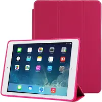 Rico Vitello Hoesje Geschikt voor Apple iPad Air 2 magnetische Wallet case /flipcase stand/ hardcover achterzijde/ smart cover kleur Paars