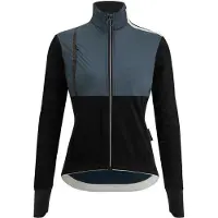Santini Vega Absolute Black Women's Long Sleeve Jacket || Maat: M