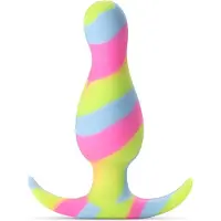 Blush Novelties Blush Avant Kaleido Lime Anaalplug - Multicolor - 8.8 cm