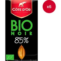 Côte d'Or - chocoladetablet - Bio Noir 85% - 90g x 6