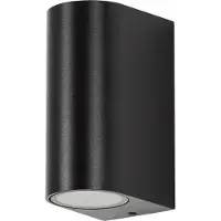 Ks Verlichting Flash Up en Down Wandlamp Zwart