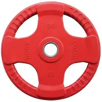 Body Solid Olympische Halterschijf 50 mm - - 25 kg - Rubber coated
