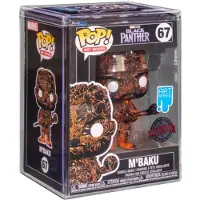 Funko POP! Black Panther Marvel M Baku Artiest + Etui Exclusief Figuur