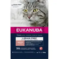 Eukanuba Kattenvoer Droog Senior Graanvrij Zalm 10 Kg