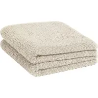 Yumeko Handdoek Katoen 50x100 Beige - Eco, Bio & Fairtrade
