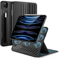 ESR Sentry Stand Case Book Case Hoes Zwart Geschikt voor Apple iPad Pro 11 2021/2022