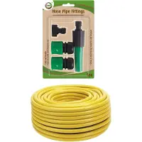 Hendrik Jan Tuinslang 25 meter - anti knik - 13mm - met koppelstukken/spuitstuk set