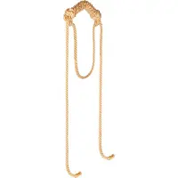 EIS , knevel, 'knevel in trens design', incl. riem, verstelbaar, beige