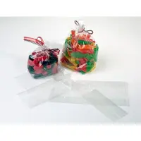 Packlinq Plastic Zakken 10,2x5,1x20,3cm met zijvouw (100 stuks) | Plastic zak