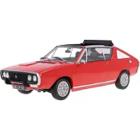 Norev Renault 17 Gordini Découvrable 1975 Rood - modelauto 1:18