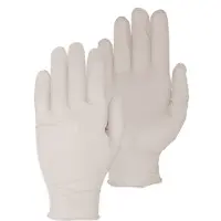 PSP 10x 100 - Werkhandschoenen 50-190 Allround Single Use Medical Latex, poedervrij, crème wit, 6,5 gr (per 10 dispenserboxen van 100 stuks), maat S