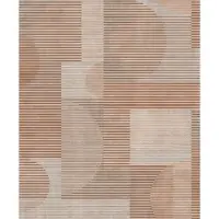 Allure - Grafisch - Behang - Wandbekleding - Wallpaper - Vliesbehang - Bruin - 0,53 x 10,05 M.