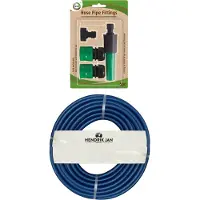 Hendrik Jan Tuinslang 25 meter - anti knik - 13mm - professional - met koppelstukken/spuitstuk
