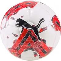 Puma voetbal Orbita 5 HYB - Maat 5 - wit/rood
