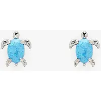 Pura Vida - Opal Sea Turtle - oorbellen