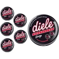 Diele 6 doosjes Pastilles Drop In Blik á 75 gram - Voordeelverpakking Snoepgoed