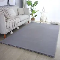 Flycarpets Teresa Hoogpolig Fluffy Vloerkleed - Grijs - 80x250 cm