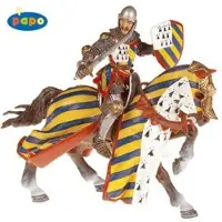 Otros Jean de Montaigu met zijn paard