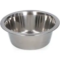 Holland Animal Care Excellent Voer-/ Drinkbak - 750 ml - Voorkomt kantelen en morsen - RVS - Ø 16 cm