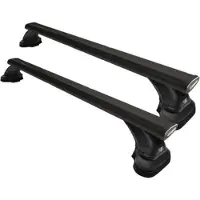 Farad Dakdragers geschikt voor de BMW 3 Sedan E90 2005 t/m 2011 4 deurs met fixpoints - Aluminium - Hoog laadvermogen 100kg - Wingbar Zwart - Merk