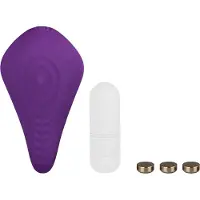 EIS , vibrator, schattige vingervibrator, 6,8 cm, waterdicht, huidvriendelijke siliconen, inclusief batterijen