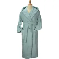 Artg Robezz - Biologische Katoen - Badjas Capuchon - Green - Maat S/M