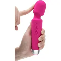 Merk Onbekend Magic Wand Vibrator - Vrouwen en Koppels - 20 cm - 20 standen - roze