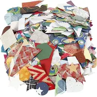 Packlinq Vormen van Handgemaakt Papier, afm 25-130 mm, 110 gr, 500 gr/ 1 doos