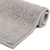 Elegance Beautissu Badmat Antislip 70x100cm Beaumare WR - Douchemat Grijs Badmat - WC Tapijt, Vloermat voor Douche of Badkamer