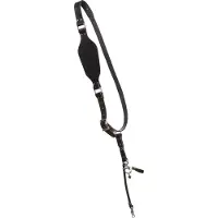 The Hantler Camera Shoulder strap Black / Brass, Regular