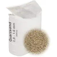 vidaXL Filterzand 25 kg 0,8-1,6 mm