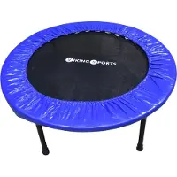 Viking Sports Fitness trampoline - opvouwbaar - ⌀ 101x22,5 cm - blauw