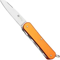 FOX Vulpis 4-Tools FX-VP130-SF5OR, N690co, Aluminium, Orange, Zwitsers zakmes