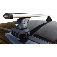 Farad Dakdragers geschikt voor de Opel Zafira vanaf 2012 met fixpoints - Aluminium - Hoog laadvermogen 100kg - Wingbar Grijs - Merk