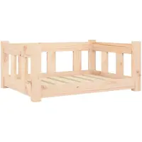 vidaXL Hondenmand 65,5x50,5x28 cm massief grenenhout