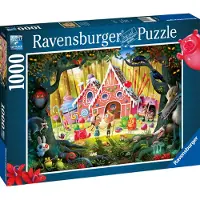 Ravensburger puzzel hans en grietje 1000 stukjes