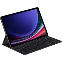 Samsung Galaxy Tab S9 / S9 FE Toetsenbord Hoes QWERTY Zwart